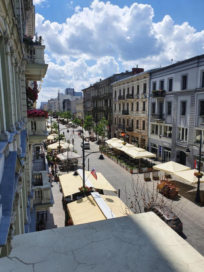 Prestige Aparthotel Piotrkowska 82 - Wyjatkowy Widok Na Deptak Łódź Kültér fotó
