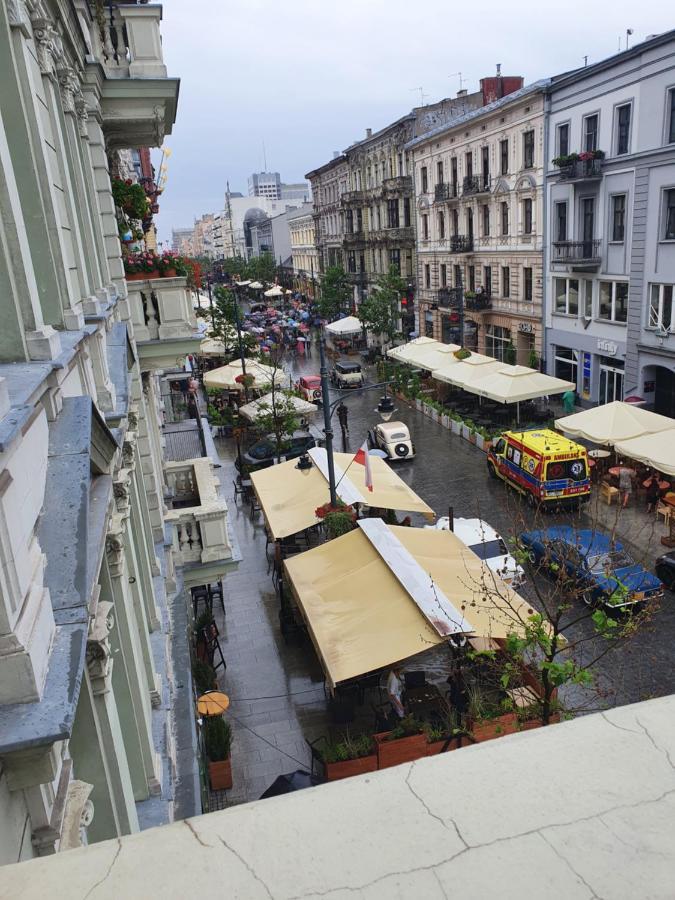 Prestige Aparthotel Piotrkowska 82 - Wyjatkowy Widok Na Deptak Łódź Kültér fotó